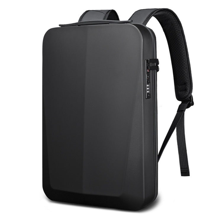 BANGE BG-22201 Business Hard Shell Computer Bag Men Backpack Waterproof Luggage, Black, Silver White, Titanium Black