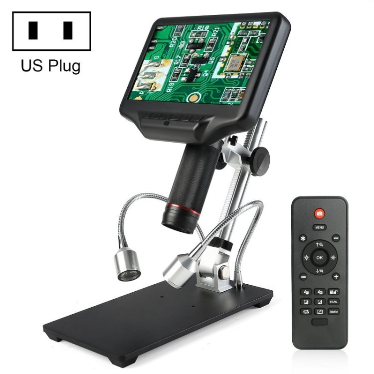 7 Inch 3D Digital Microscope Industrial Overhaul, Watch And Jewelry Appraiser, EU Plug, US Plug US Plug