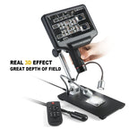 7 Inch 3D Digital Microscope Industrial Overhaul, Watch And Jewelry Appraiser, EU Plug, US Plug