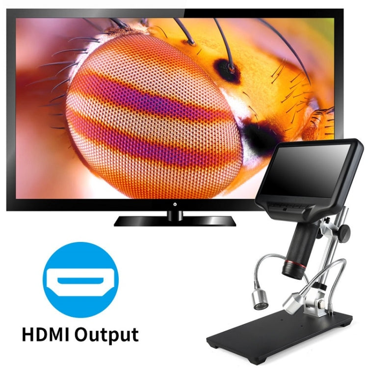 7 Inch 3D Digital Microscope Industrial Overhaul, Watch And Jewelry Appraiser, EU Plug, US Plug