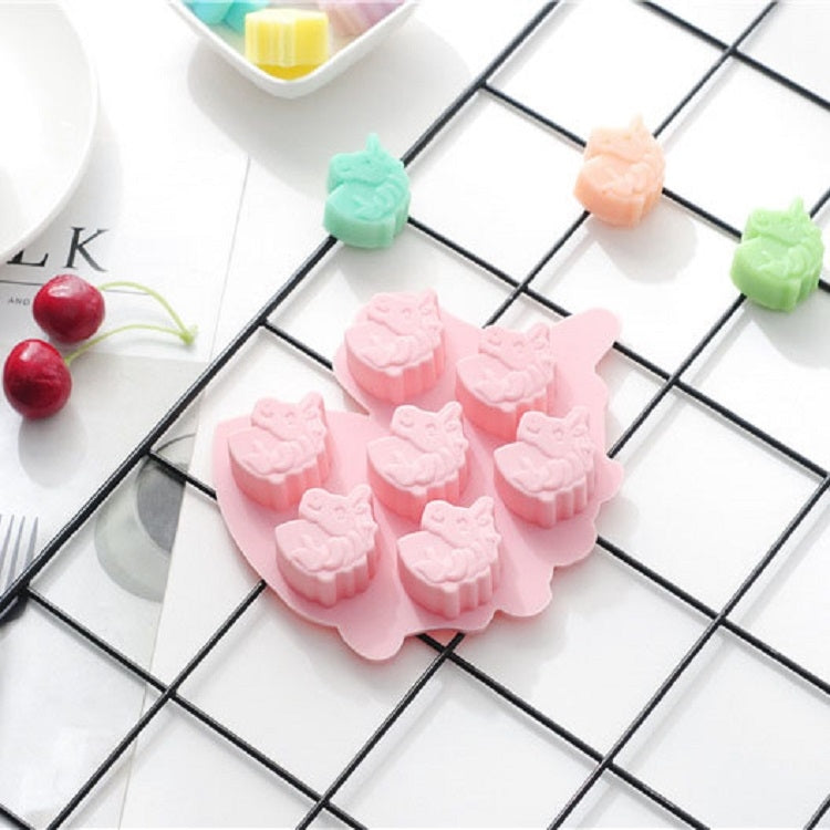 Unicorn Pony Chocolate Candy Cake Baking Silicone Mold Color Random Delivery, Unicorn Pony