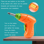 Children Screw-Tightening Electric Drill Toy Manual Assembly Toolbox, Style:, 2D Plane + Electric Drill (189 PCS), 3D + Electric Drill (276 PCS), 3D + Electric Drill (316 PCS), 3D + Electric Drill (466 PCS), 2D + Electric Drill + Charger (189 PCS)     ...