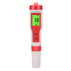 4-in-1 Portable PH/TDS/EC/TEMP Test Pen Multi-Function Water Quality Tester, 4-in-1 Test Pen 4-in-1 Test Pen