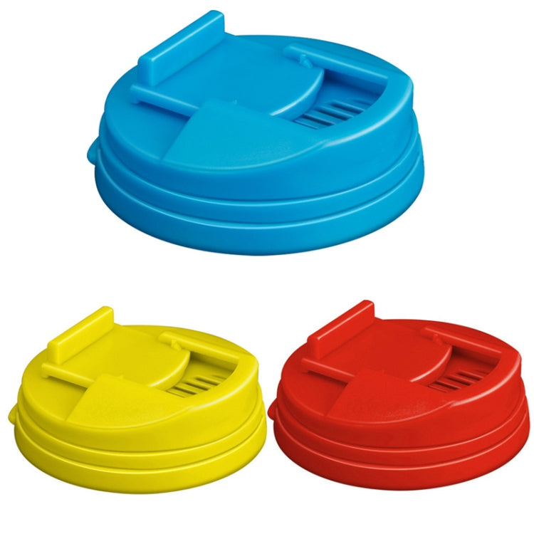 3 PCS Universal Leak-Proof Cover For Cans Push-Type Splash-Proof Cover, Blue, Yellow, Red – Durable Build, Easy to Use