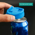 3 PCS Universal Leak-Proof Cover For Cans Push-Type Splash-Proof Cover, Blue, Yellow, Red – Durable Build, Easy to Use