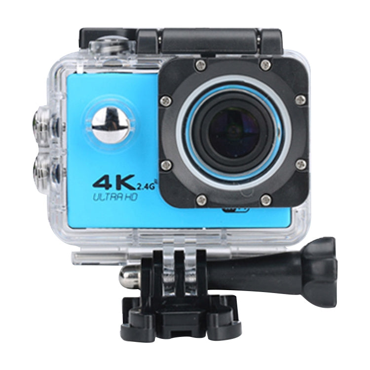 WIFI Waterproof Action Camera Cycling 4K camera Ultra Diving 60PFS kamera Helmet bicycle Cam underwater Sports 1080P Camera – Waterproof, TPU, 4K Blue