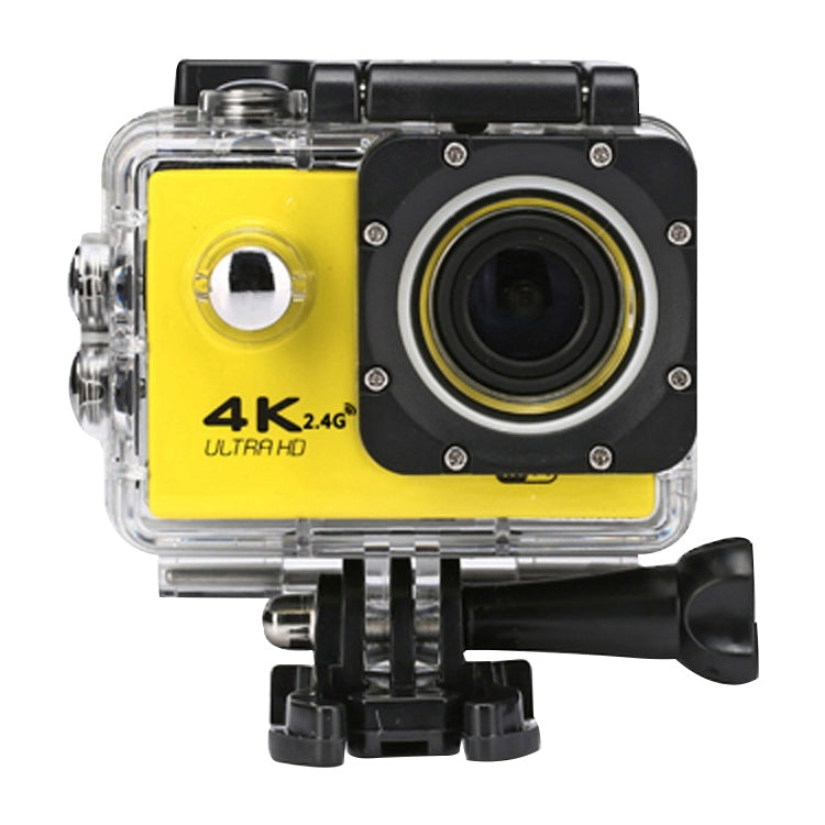 WIFI Waterproof Action Camera Cycling 4K camera Ultra Diving 60PFS kamera Helmet bicycle Cam underwater Sports 1080P Camera – Waterproof, TPU, 4K Yellow