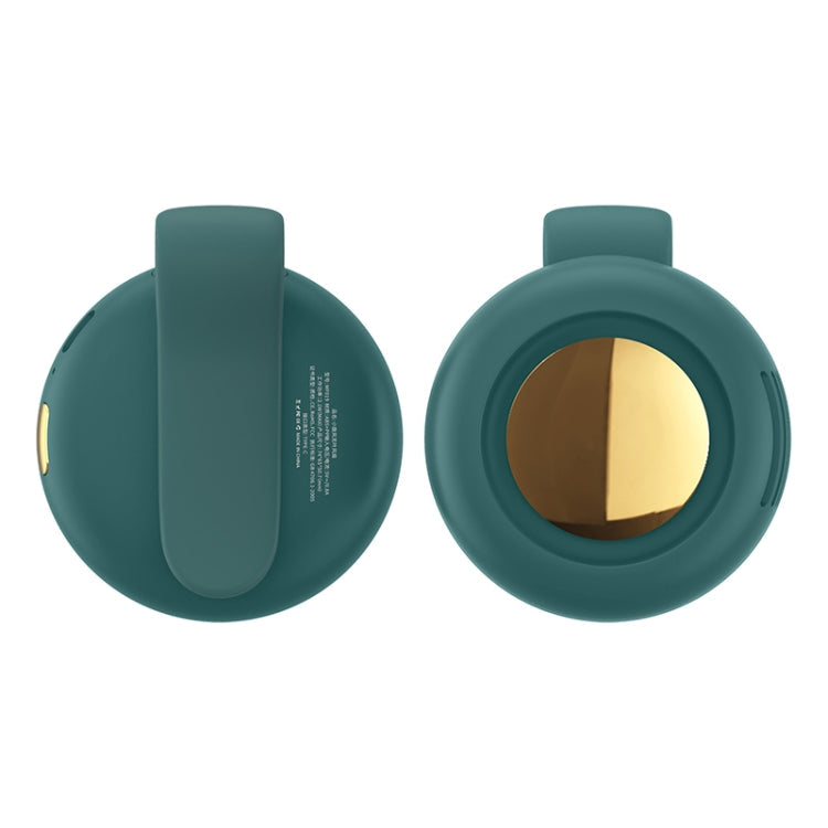 MF019 Small Whirlwind Leafless Fan Portable Clip Waist Fan – Durable Build, Easy to Use Green