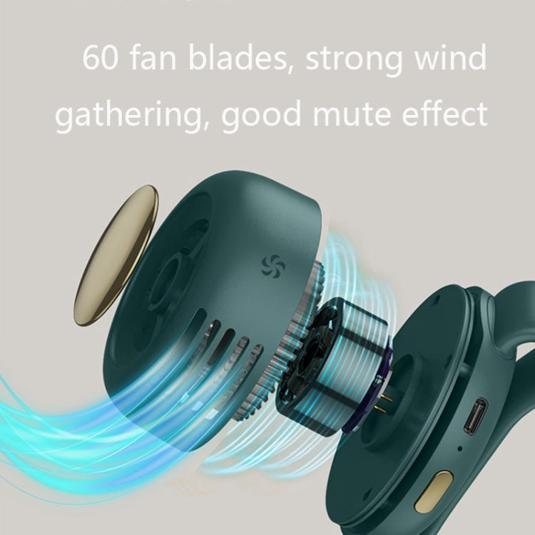 MF019 Small Whirlwind Leafless Fan Portable Clip Waist Fan – Durable Build, Easy to Use