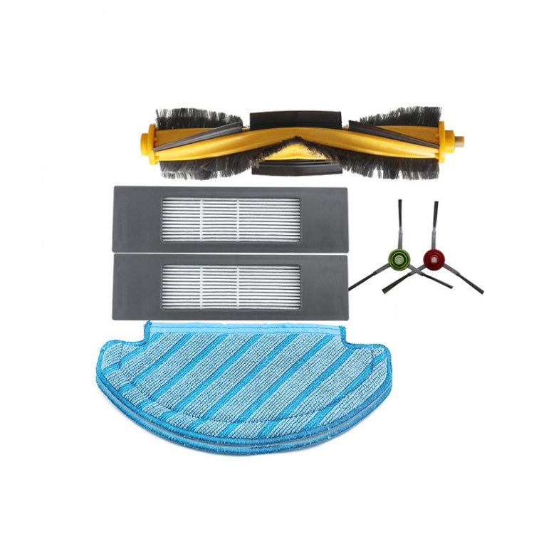 Vacuum Cleaner Sweeping Robot Accessories Suitable For Ecovacs Deebot T8 AIVI/T8 MAX,Accessories, Suit, 3 PCS Rag, 4 PCS Side Brush, 4 PCS Filter, Main Brush Suit