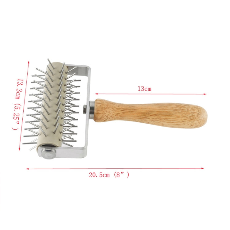 Stainless Steel Pizza Dough Roller & Puncher