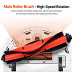 For Xiaomi Mijia Sweeping Robot G1 MJSTG1 Replacement, Main Brush, 3 Pairs Side Brush, 6 PCS Filter, 2 PCS Rag, Set 1