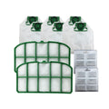 Vacuum Cleaner Accessories Suitable For Vorwerk VK200, Specification:, Suit, 3 PCS Dust Bag, 3 PCS Filter, 5 PCS Scented Tea Suit