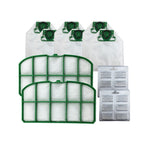 Vacuum Cleaner Accessories Suitable For Vorwerk VK200, Specification:, Suit, 3 PCS Dust Bag, 3 PCS Filter, 5 PCS Scented Tea Suit