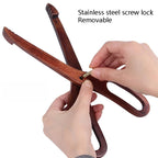 Wooden Food Clip Kitchen Household Barbecue Food Clip Dessert Pastry Bread Clip, Phoebe Clip, Scissors Clip