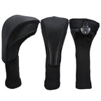3 In 1 No.1 / No.3 / No.5 Clubs Protective Cover Golf Club Head Cover, HD-014 3 in 1 Blue, HD-014 3 in 1 Black, HD-014 3 in 1 Red