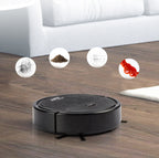 Household Automatic Smart Charging Sweeping Robot, Specification:, 3 in 1（Black）, 3 in 1（White）, Black, White