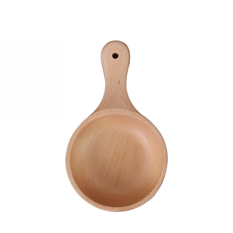 Instant Noodle Bowl Wooden Kimchi Bowl Fruit Salad Wooden Bowl With Handle, Small Small