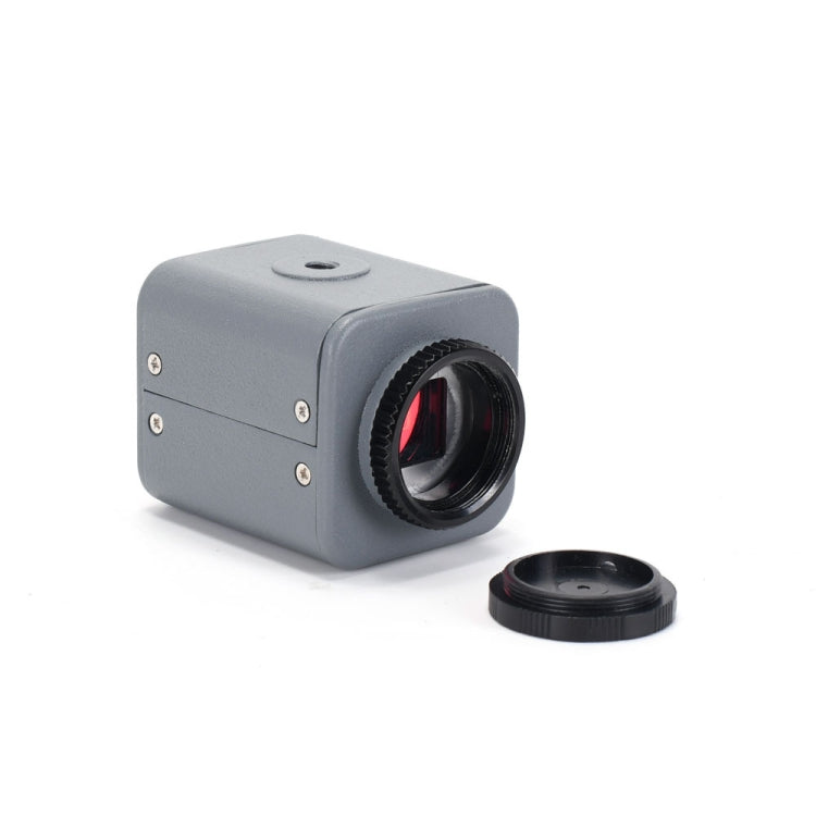 16 Million Pixel High-Definition Electronic Eyepiece Camera Industrial Electronic Microscope,EU Plug, Black, Silver Gray – TPU