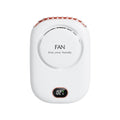 DQ203 Lazy Hanging Neck Fan USB Mini Desktop Large Wind Fan, White, Pink, Green White