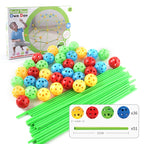 87 in 1 DIY Assembling Play House DIY Children Tent Building Toy, Style:, Without Tent Cloth, With Tent Cloth