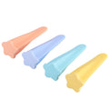 4 in 1 Children Popsicle Mold Set Food Grade Silicone Cream Mold Random Colour Delivery, 2 Sets 4 in 1 2 Sets 4 in 1