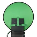 EY-068 Green Background Cloth Folding ID Photo Green Screen Video Backdrop Board For E-Sports Chair, 75cm, 110cm, 142cm 75cm