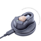 Z-12 Rechargeable In-Ear Sound Amplifier Hearing Aid with USB Cradle Charger, Z-12 Z-12