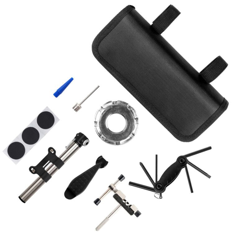 Bicycle Repair Kit Repair Set Bicycle Mountain Road Tire Tool Pump Riding Equipment Default Title