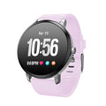 V11 Smart Watch – Blood Pressure Monitoring, Heart Rate Monitoring Pink Silicone