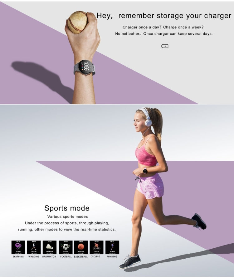 V11 Smart Watch – Blood Pressure Monitoring, Heart Rate Monitoring