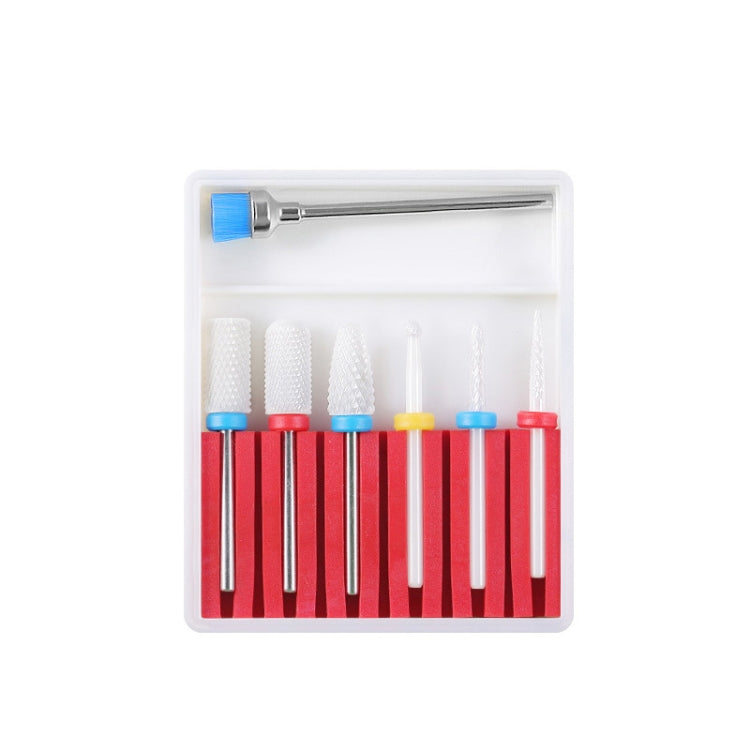 Nail Art Ceramic Tungsten Steel Alloy Grinding Heads Set Grinder Polishing Tool, GH-01, GH-06 GH-01