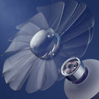 MF023 Airplane Night Light Ceiling Fan Household USB Remote Control Fan, Blue, White – Durable Build, Easy to Use