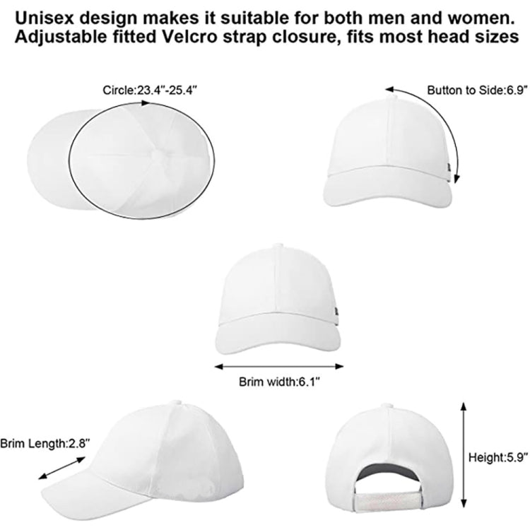 LED Fiber Optic Luminous Hat Couple Luminous Hat Outdoor Luminous Cap Performance Hat, White Colorful Light, Black Colorful Light – TPU