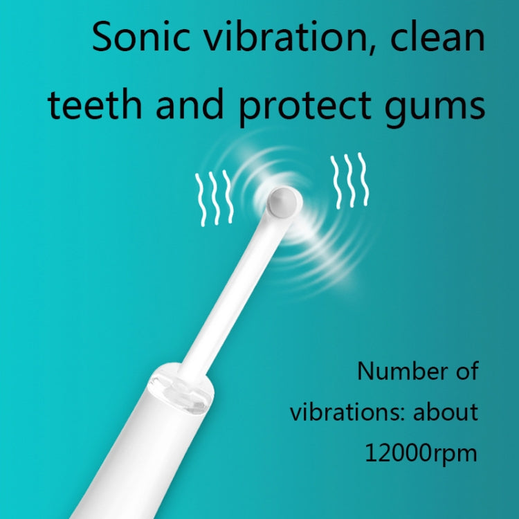 2319-S-51 Household Sonic Scaler Portable Dental Care Tool Dental Cleaning Instrument, White, Blue Black