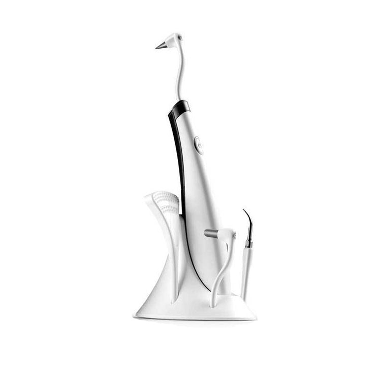 2319-S-51 Household Sonic Scaler Portable Dental Care Tool Dental Cleaning Instrument, White, Blue Black White