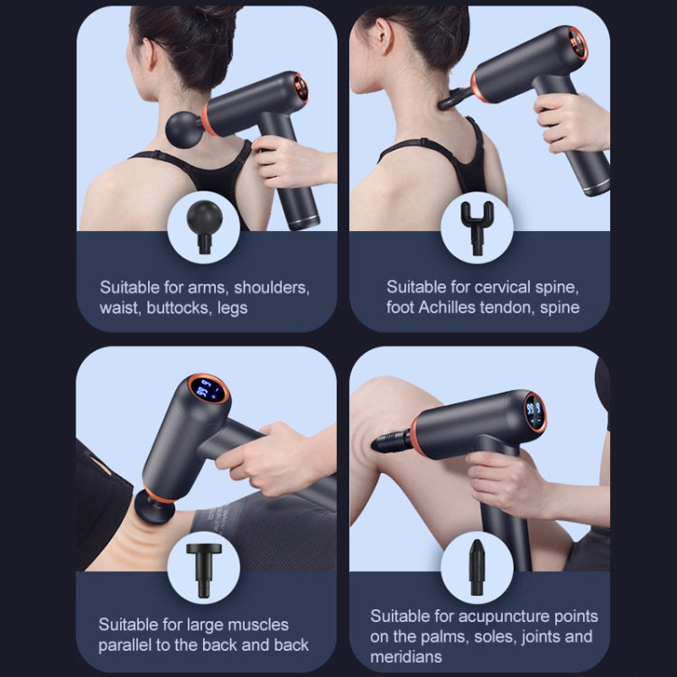Muscles Relax Massager Fitness Equipment Fascia Gun, Professional Model (Black), Storage Model (Black), Flagship Model (6 Gears Gray), Flagship Upgrade (6 Gears Gray) – Durable Build, Easy to Use
