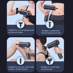 Muscles Relax Massager Fitness Equipment Fascia Gun, Professional Model (Black), Storage Model (Black), Flagship Model (6 Gears Gray), Flagship Upgrade (6 Gears Gray) – Durable Build, Easy to Use