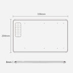 10Moons G12 Digital Board Can Be Connected To Mobile Phone Hand Drawn Board Computer Painting Board Network Class Input Panel, G12
