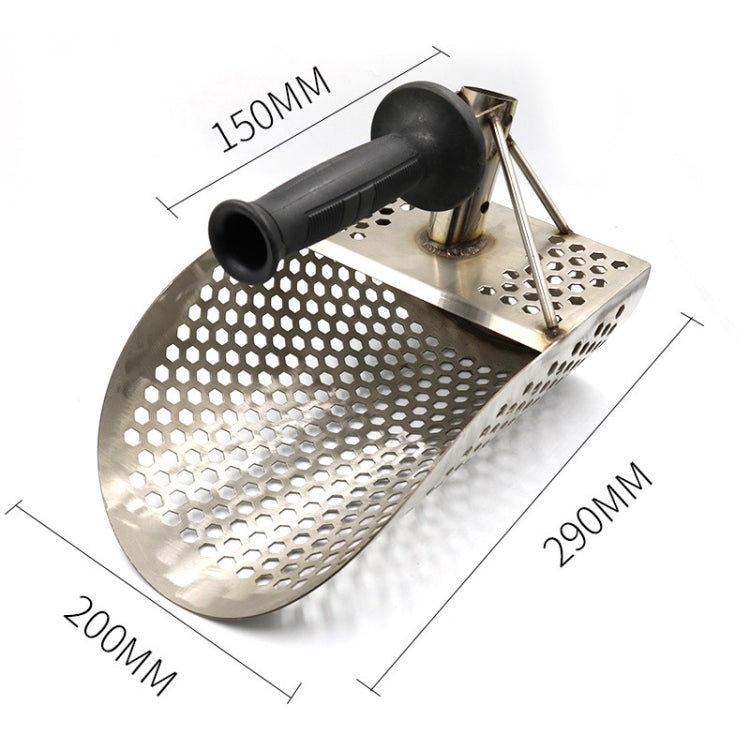 Stainless Steel Gold Panning Sand Shovel, Sand Shovel – Wear-resistant