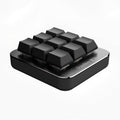 Vaydeer JP1011 9-Keys Mechanical Keyboard Mini Portable Custom Keyboard, Cable Length: 1m – Aluminum Alloy Default Title