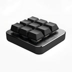 Vaydeer JP1011 9-Keys Mechanical Keyboard Mini Portable Custom Keyboard, Cable Length: 1m – Aluminum Alloy Default Title