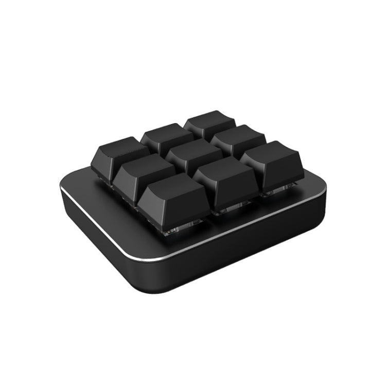 Vaydeer JP1011 9-Keys Mechanical Keyboard Mini Portable Custom Keyboard, Cable Length: 1m – Aluminum Alloy