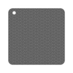 Geometry Kitchen Silicone Pot Holder Heat Insulation Pad Round(Black), Square(Gray), Round(Gray), Square(Black), Round(Black) Square(Gray)