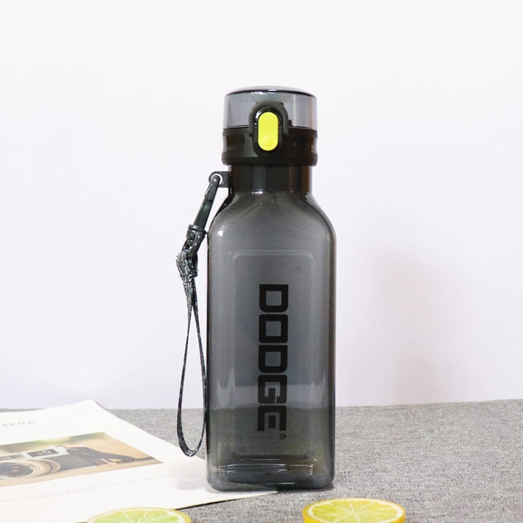 DOOGE Outdoor Travel Sports Water Cup Student Portable Plastic Cup, 700ml 700ml Black