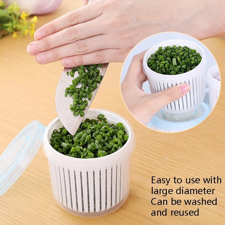 Onion Ginger Garlic Drainage Storage Box Kitchen Vegetable Plastic Storage Box Refrigerator Seal Storage Box, White – Durable Build, Easy to Use