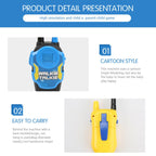 1 Pair Intelligent Wireless Call Walkie-Talkie Remote Dialogue Interactive Children Toys, 1 Pair Yellow, 1 Pair Blue