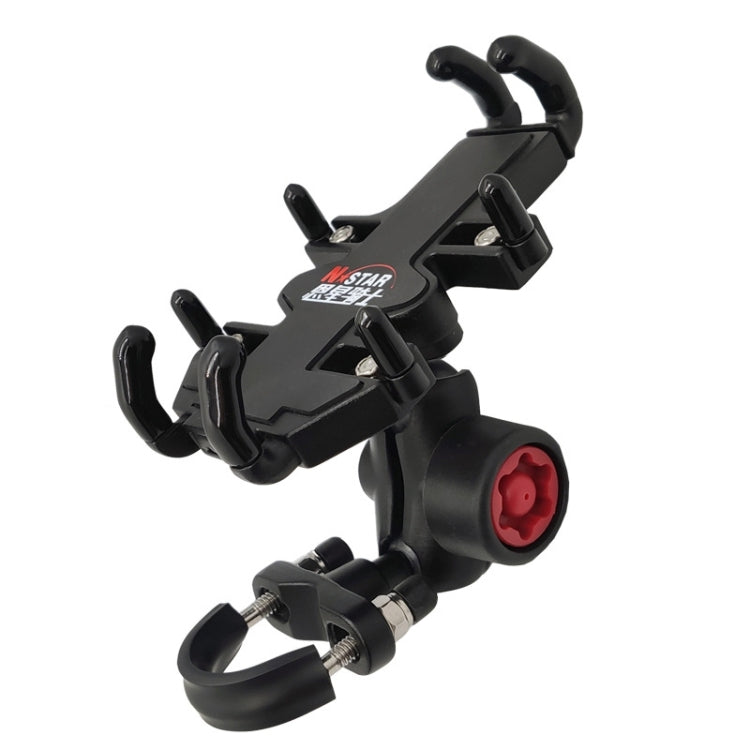 N-STAR NJN002 Motorcycle Metal Aluminum Alloy Universal Anti-Theft Mobile Phone Bracket, NJN002(T-shaped Ball Head Installation) NJN002(T-shaped Ball Head Installation) T-shaped Ball Head Installation