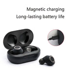 GM-305 Binaural Magnetic Rechargeable Hearing Aid Wireless Bluetooth Elderly Voice Amplifier, GM-305 (Black), GM-305 (White)