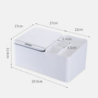 EXPED SMART Intelligent Induction Desktop Electric Storage Box, USB Charging (Gray)